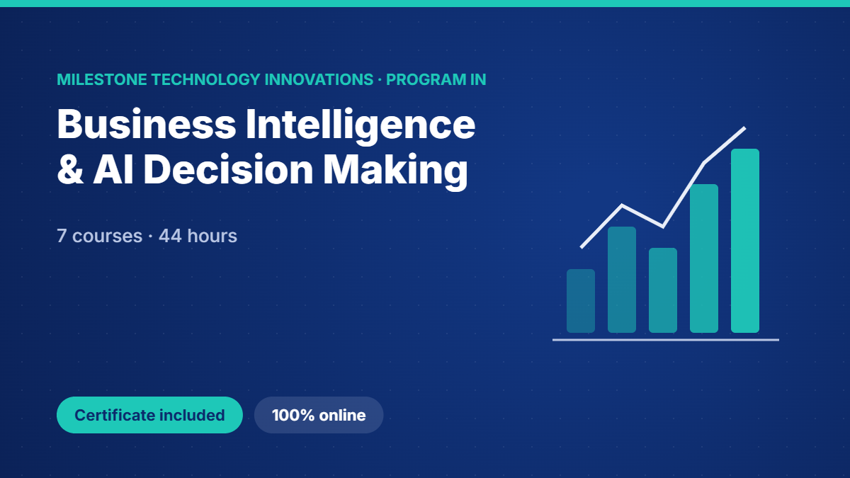 Program in Business Intelligence & AI Decision Making