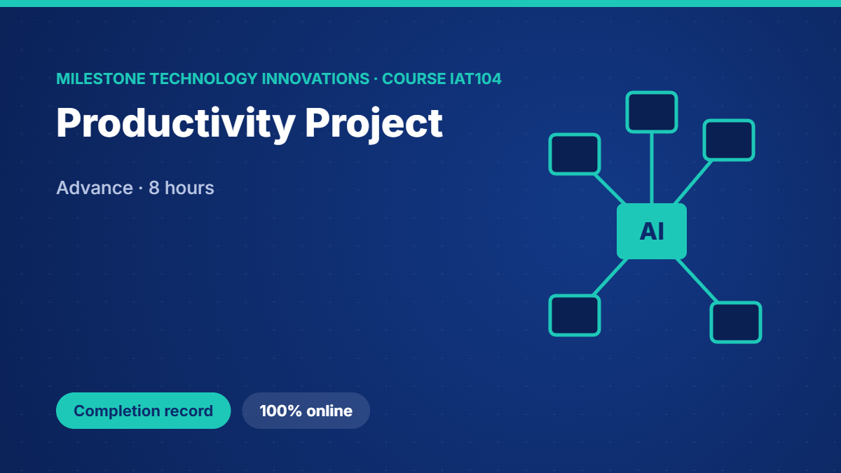 IAT104 · Productivity Project