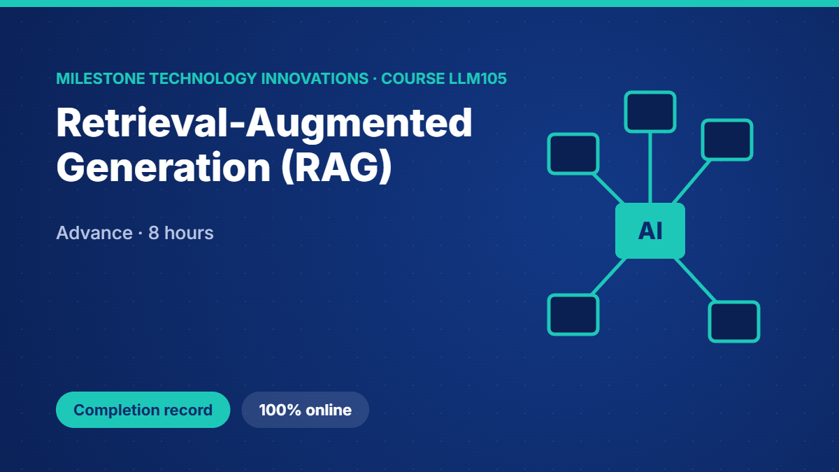 LLM105 · Retrieval-Augmented Generation (RAG)