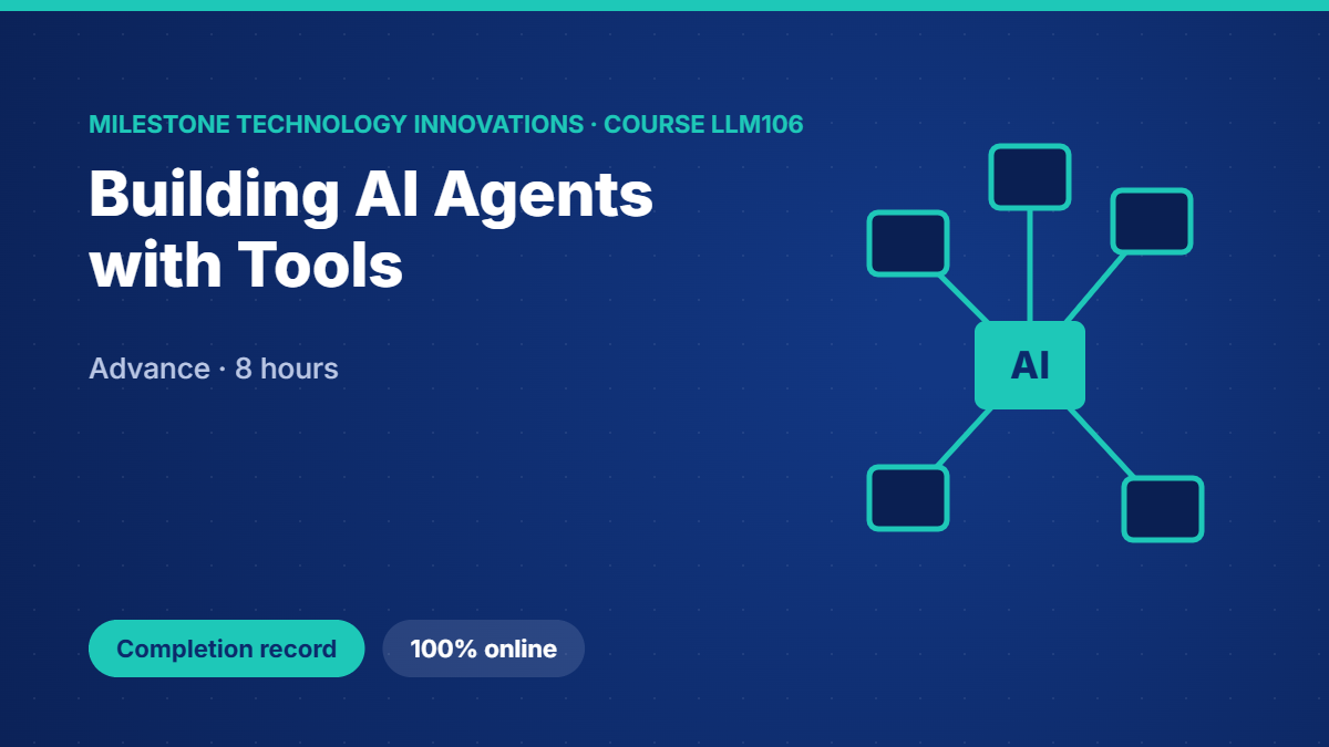 LLM106 · Building AI Agents with Tools
