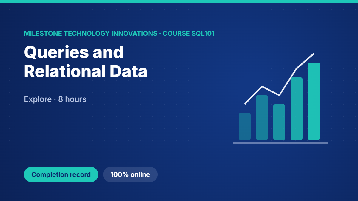 SQL101 · Queries and Relational Data